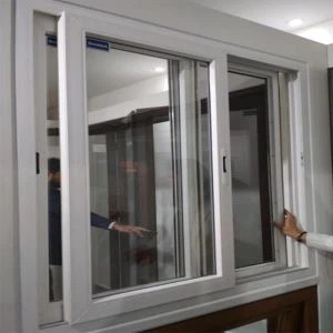 Fenêtres coulissantes à guillotine UPVC