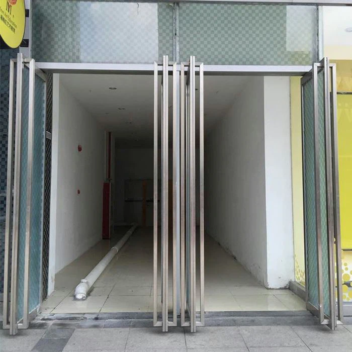 Portes commerciales en aluminium