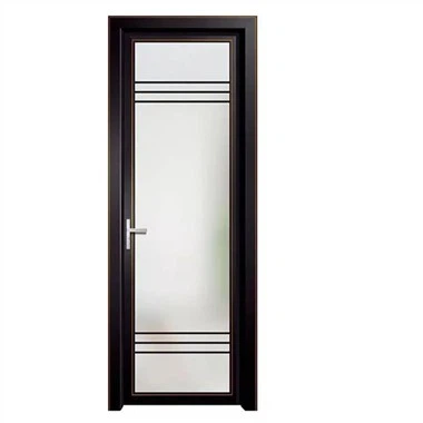 Porte en aluminium pour salle de bain
