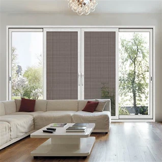 porte d'entrée en aluminium avec verre